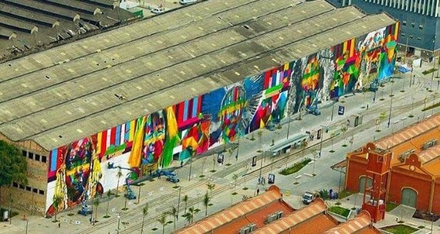 6 curiosidades sobre o mural "Etnias", feito por Eduardo Kobra e considerado o maior do mundo pelo Guinness Book