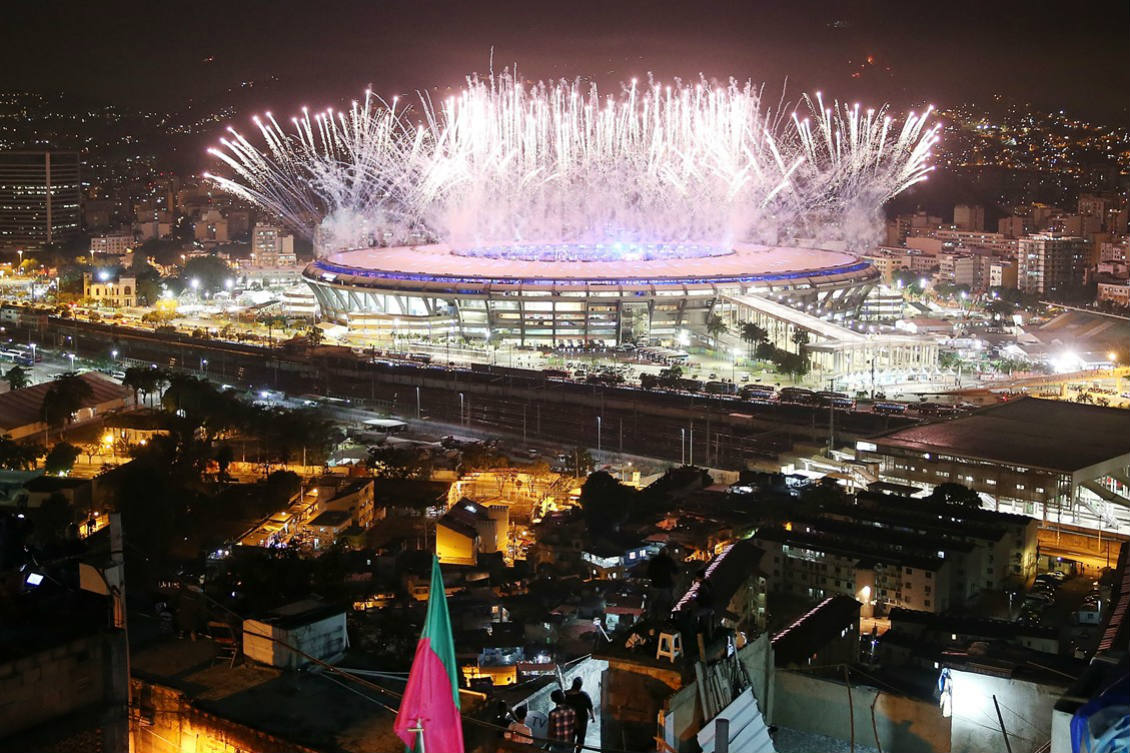 Esquema de trânsito para a Cerimônia de Abertura dos Jogos Paralímpicos Rio 2016
