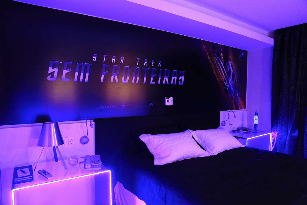 Na Cidade: Hotel em SP inaugura quarto inspirado em "Star Trek"