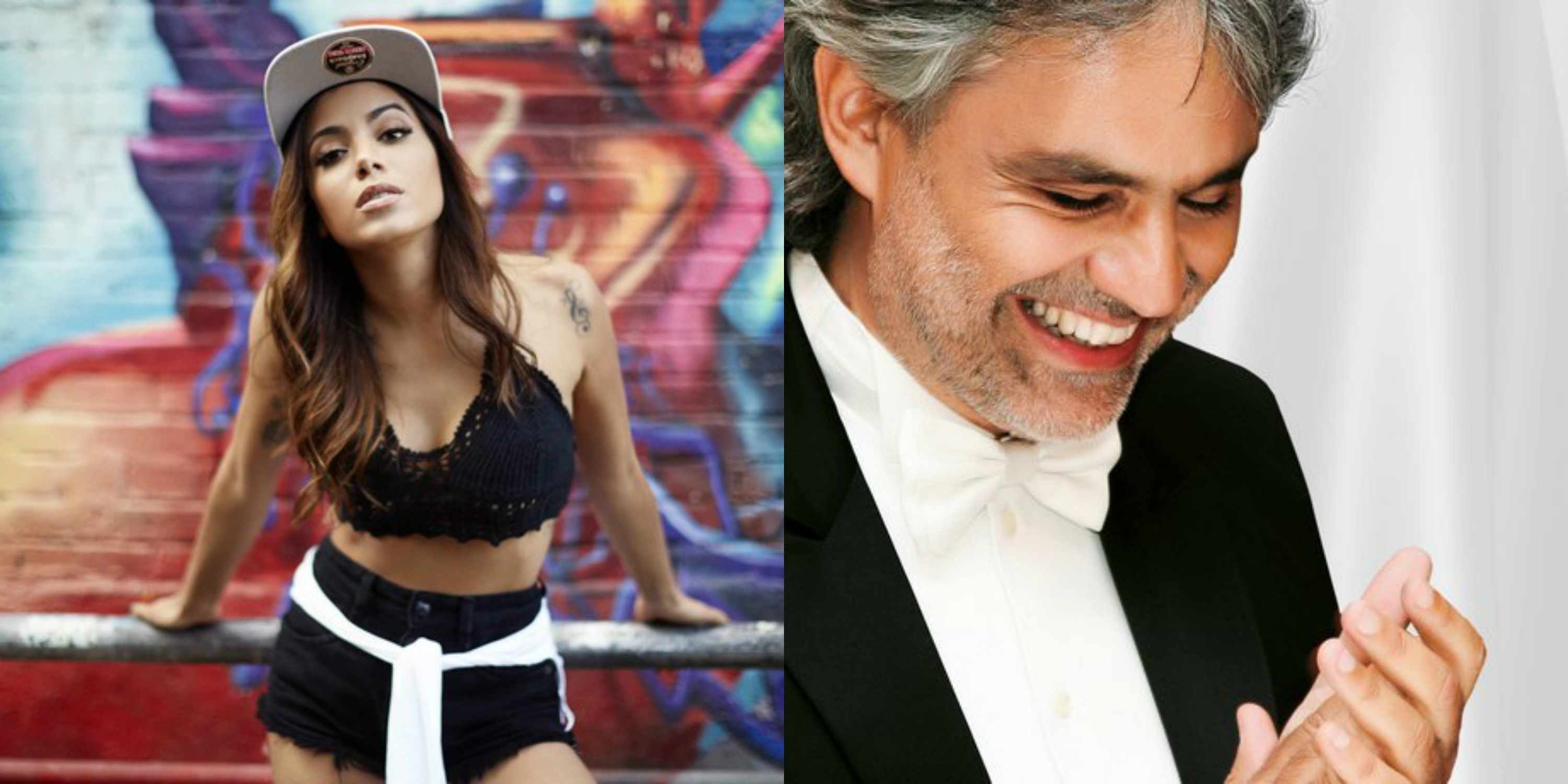 Shows: Rumor: Anitta vai se apresentar com Andrea Bocelli no Brasil 